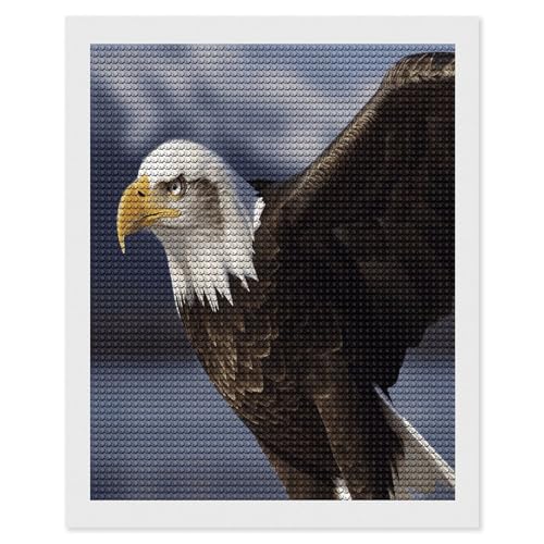 Pintura de diamantes 5D completa de animales con cuentas redondas KOAYUBFC