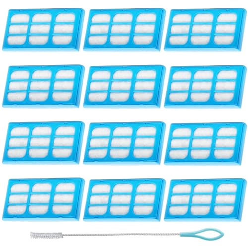 Acmerota 12 Pcs Filter Cartridges Replacement for Cat Mate Filter All for Dog Mate Pet Cat Drinking Water Fountain Filter Cat Water Fountain Filter Compatible for Cat Mate Pet Fountain 335 (Upgrade)