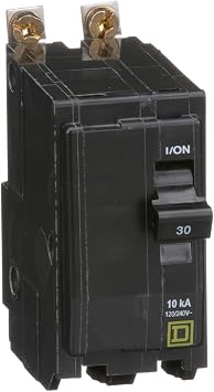 Square D by Schneider Electric Square D - QOB230CP Circuit Breaker, Black