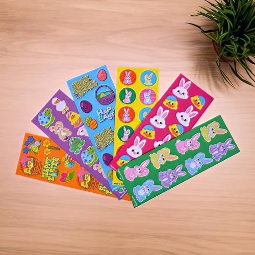Stickers Pâques assortis Rhode Island Novelty pour activités créatives