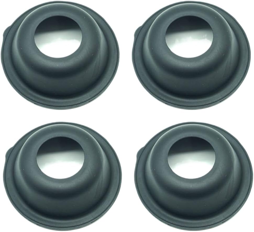 Carburetor Repair Kit Slide Vacuum Membrane Diaphragms 4PCS Compatible With GSX600FT GSX600 GSX 600 Gsx600f Katana