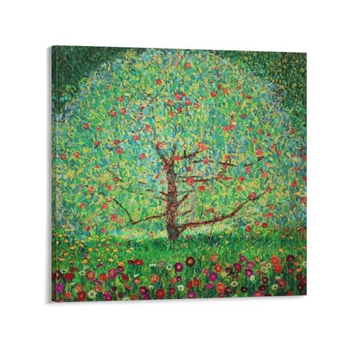 Gustav Klimt OX^tENg sS̖؁t A[g|X^[ oX[ xbh[ rO LoX EH[A[g vg ʉ ǂ̊G20x20inch(50x50cm)