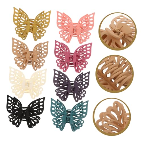 Barrettes à cheveux Housoutil : lot de 8 clips élégants pour femmes - 4