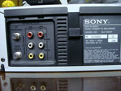 Sony Slv-D201P Progressive-Scan Dvd-Vcr Combo #TOP5