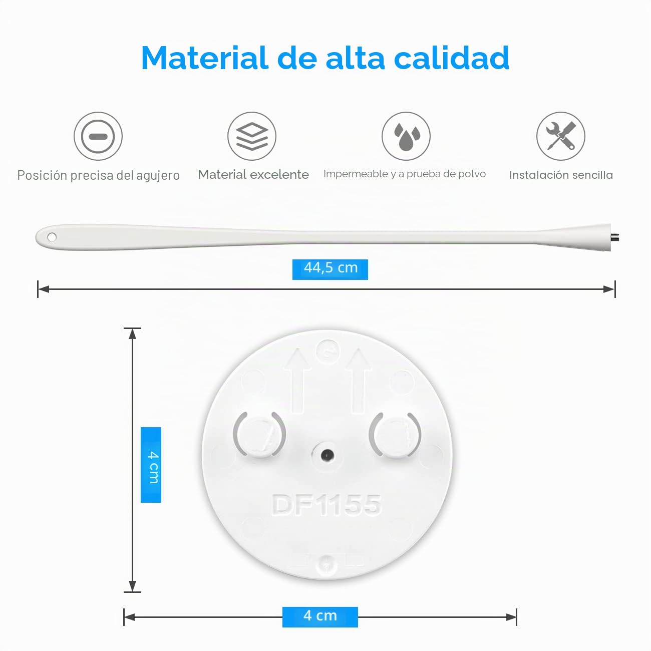 Soporte para monitor de bebé adecuado para Owlet Cam 2 / Owlet Cam Smart Baby Monitor