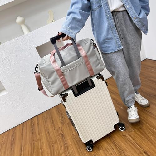 Personalized Duffle Bag Embroidered Name,Custom Travel Bag,Personalized Weekender Bags,Initial Gym Bag,Overnight Bag,Gift for Women/Men Sports Dance Gym Travel Weekender Overnight (Large)4