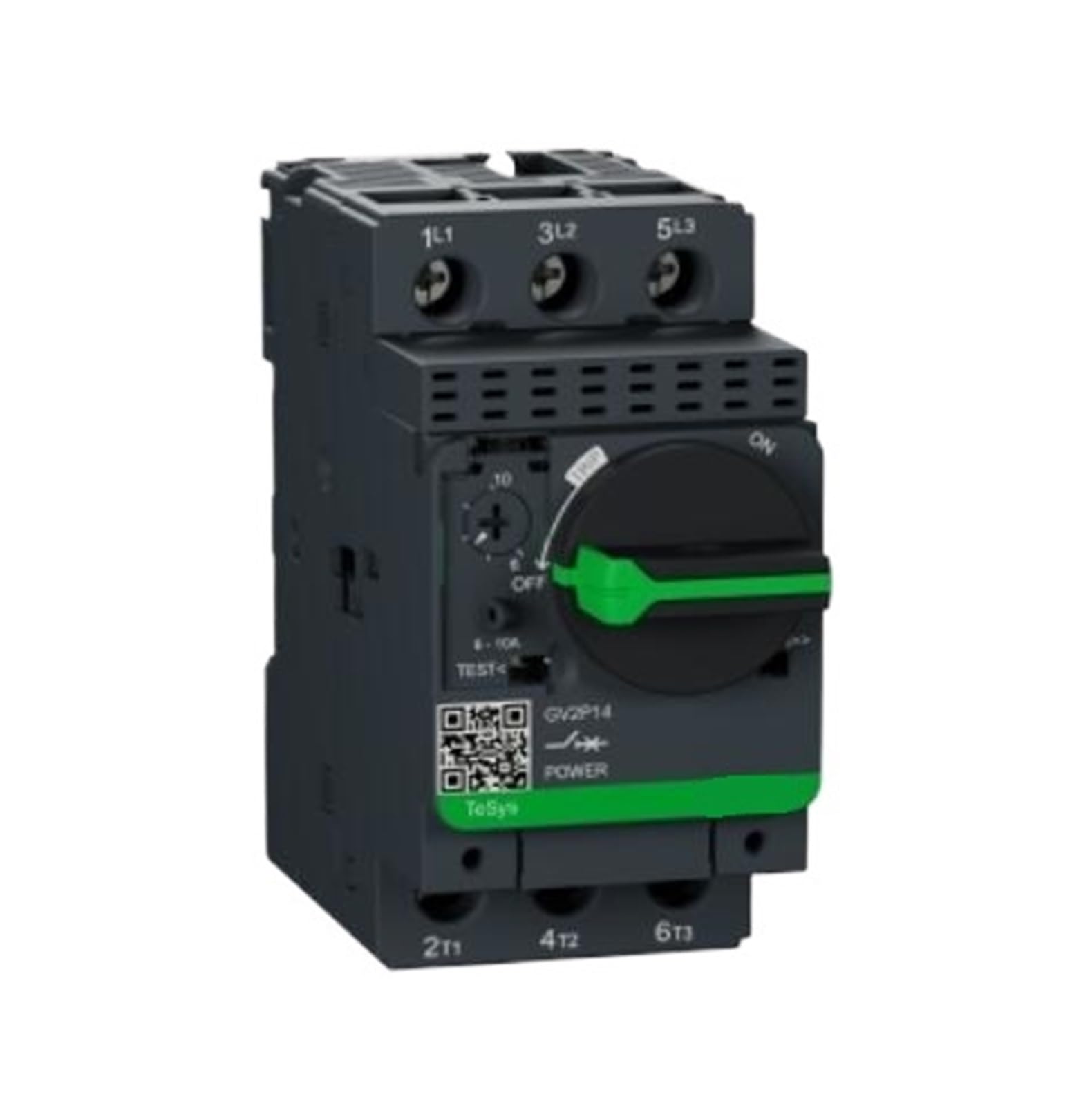 CJKXPZMH GV2-P14 GV2P14 Motor circuit breaker, GV2, 3P, 6-10 A, screw clamp terminals