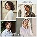 GQUEEN Fake Glasses Women Men Clear Lens Metal Frame UV400 Protection Fashion Retro Pilot Style Eyeglasses