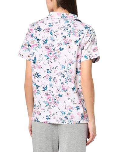 Haut de pyjama femme coton Vera Bradley chemise nuit boutonnée