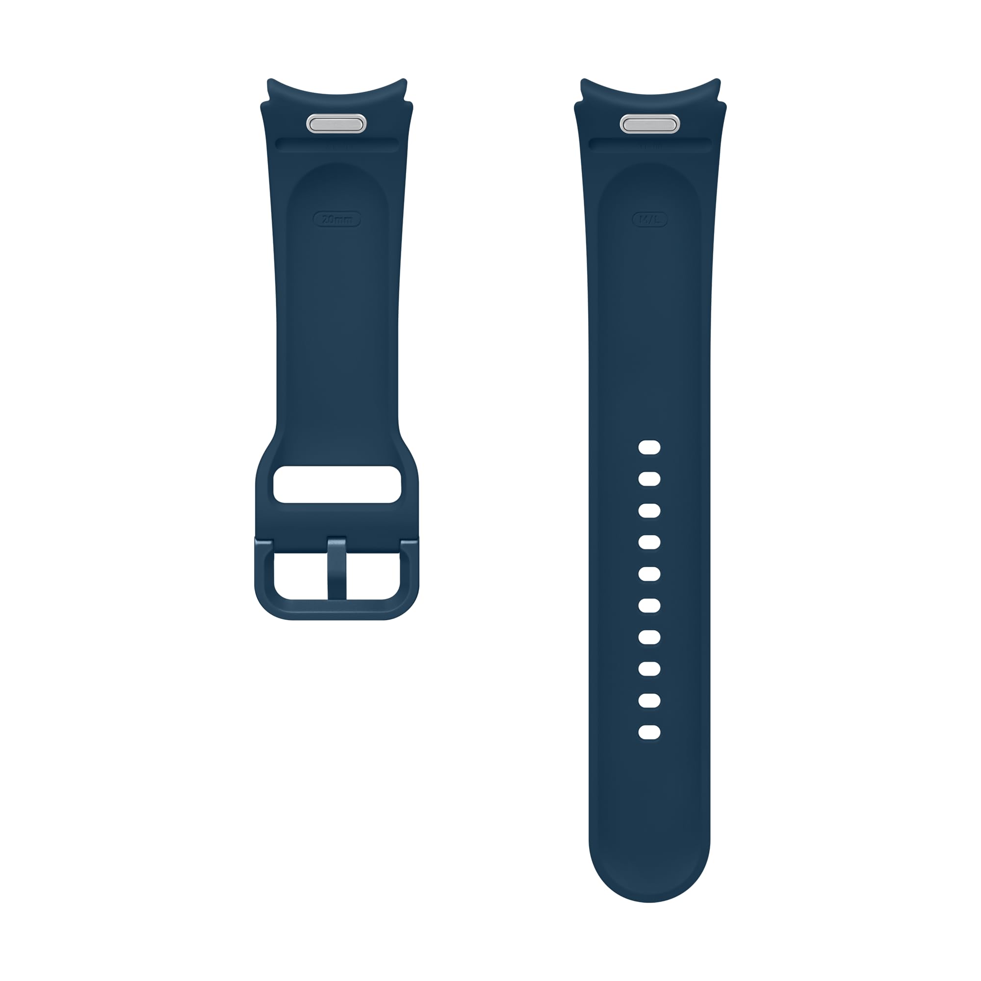 Samsung Sport Band (M/L) Cinturino sportivo per Galaxy Watch4 | Watch5 | Watch6 | Watch FE | Watch7 Series, Indigo