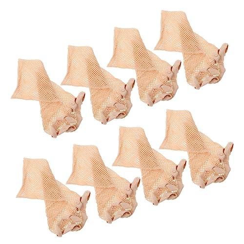 WOFASHPURET 8Pcs Breathable Wig Net Caps Elastic Mesh Hair Nets for Easy Wig Application Hair Protection Durable Comfortable Headgear for Everyday Use