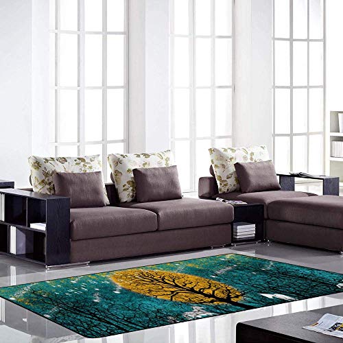 Tapis de sol facile à nettoyer antidérapant ciel étoilé