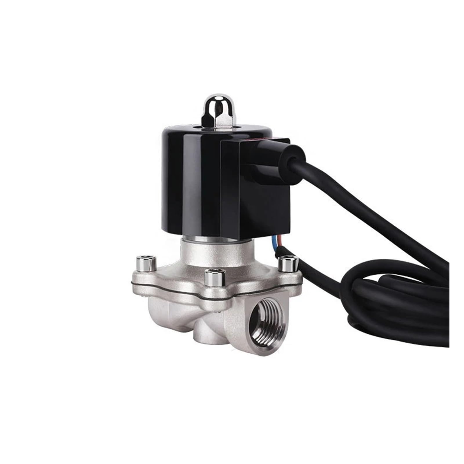 VSPPJYFG 1/2" 304 Stainless Steel Fountain Solenoid Valve 110V 24V 12V 24v Normally Closed Solenoid Valve For Underwater(NPT-230VAC-NBR-SEAL)