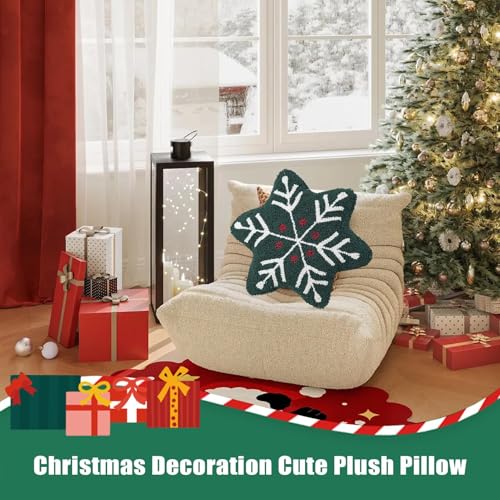 Coussin doudou Noël douceur festive pour salon et lit - 3