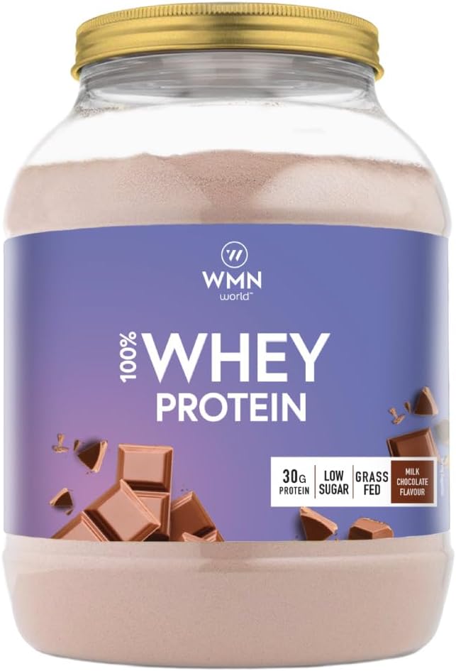 Whey Protein Powder - Premium Grass-fed | Muscle Building & Recovery 1Kg | Natural Milk Chocolate
