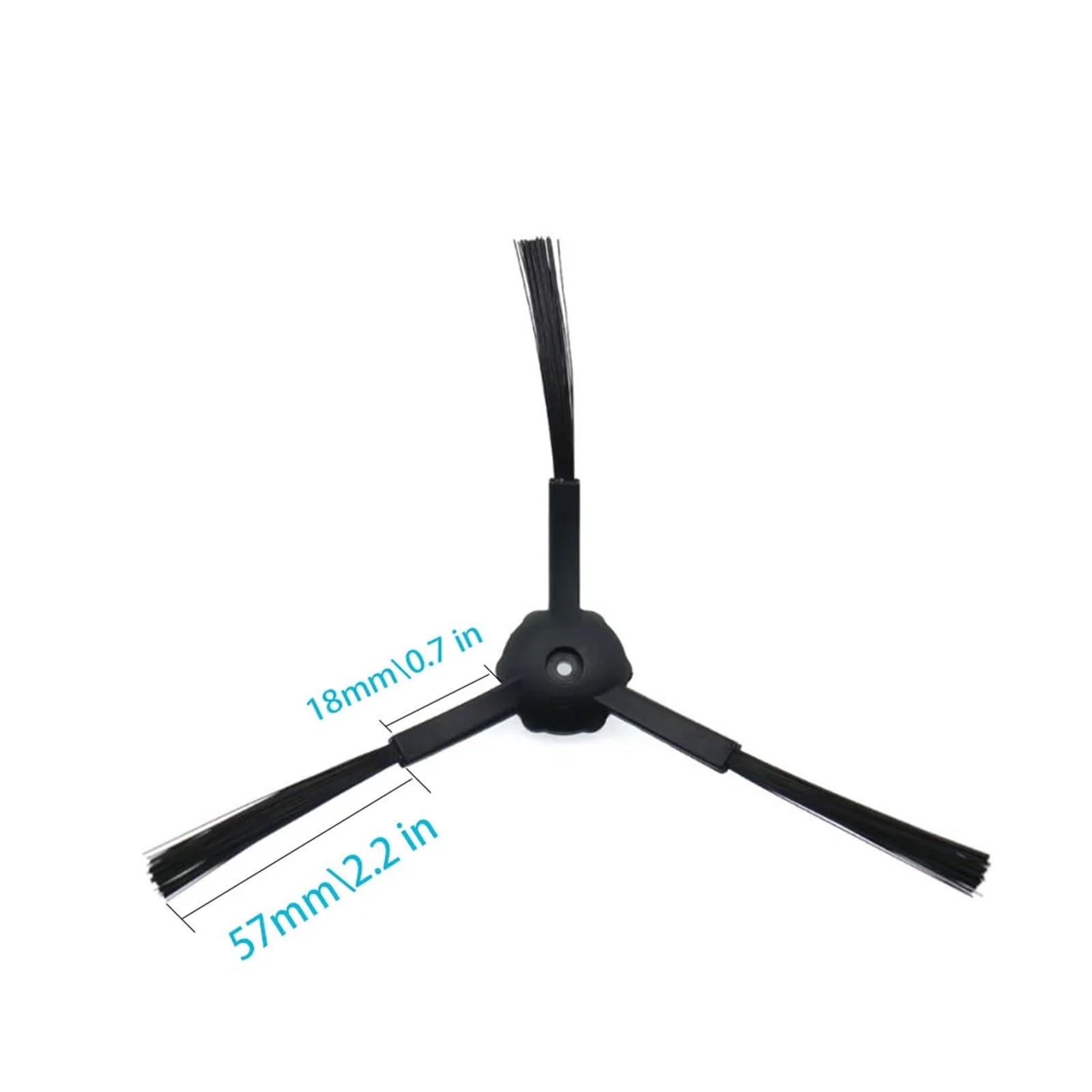 Kompatibel mit ILife A4 A4S A40 Kompatibel mit Polaris PVCR 1126W 0726W 0826 0926W Seitenbürstendeckel Filter Sieb Mopp Ersatzteile(2pcs Filter)