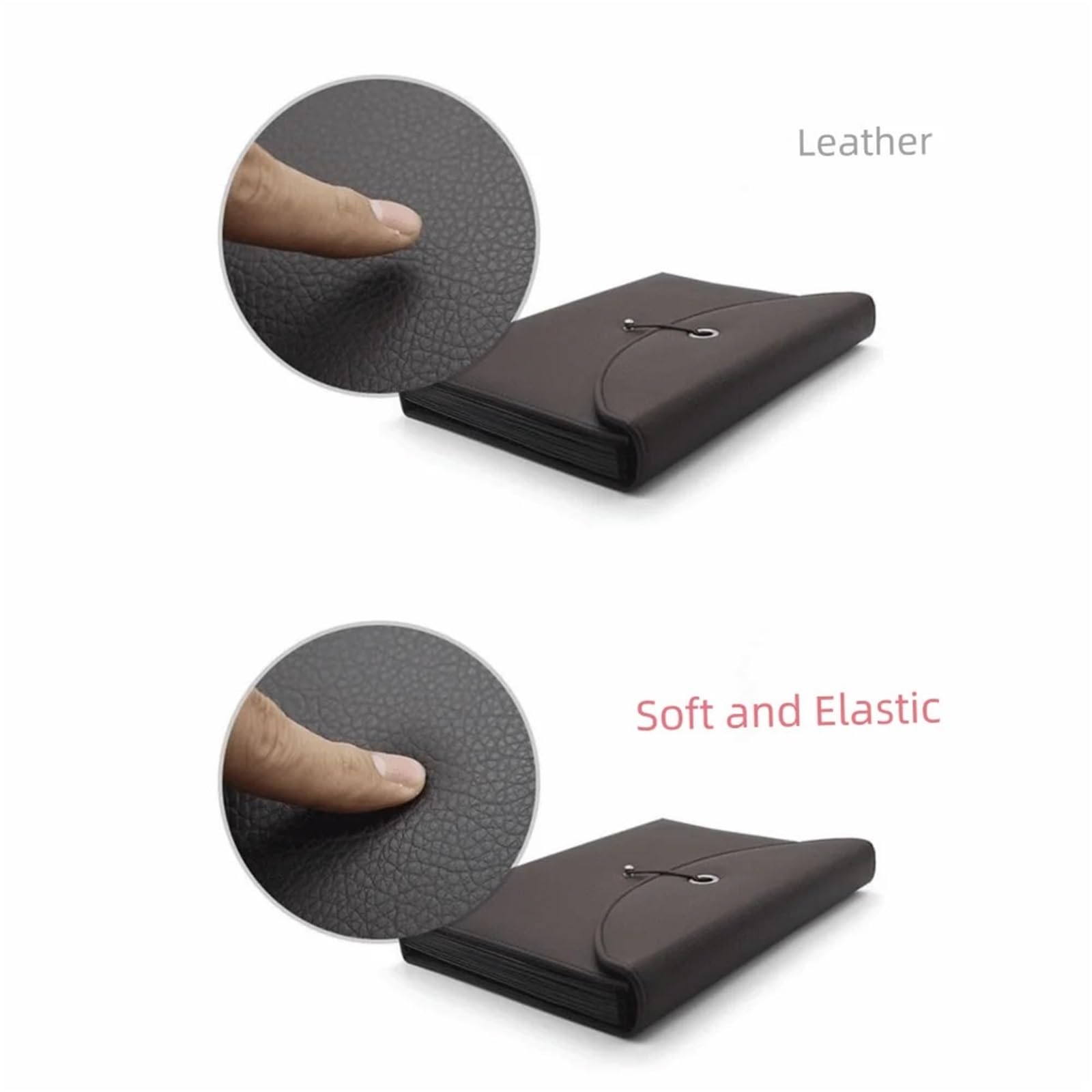 Borsa portadocumenti in pelle PU, formato A4, portadocumenti da disegno, organizer, busta | Black