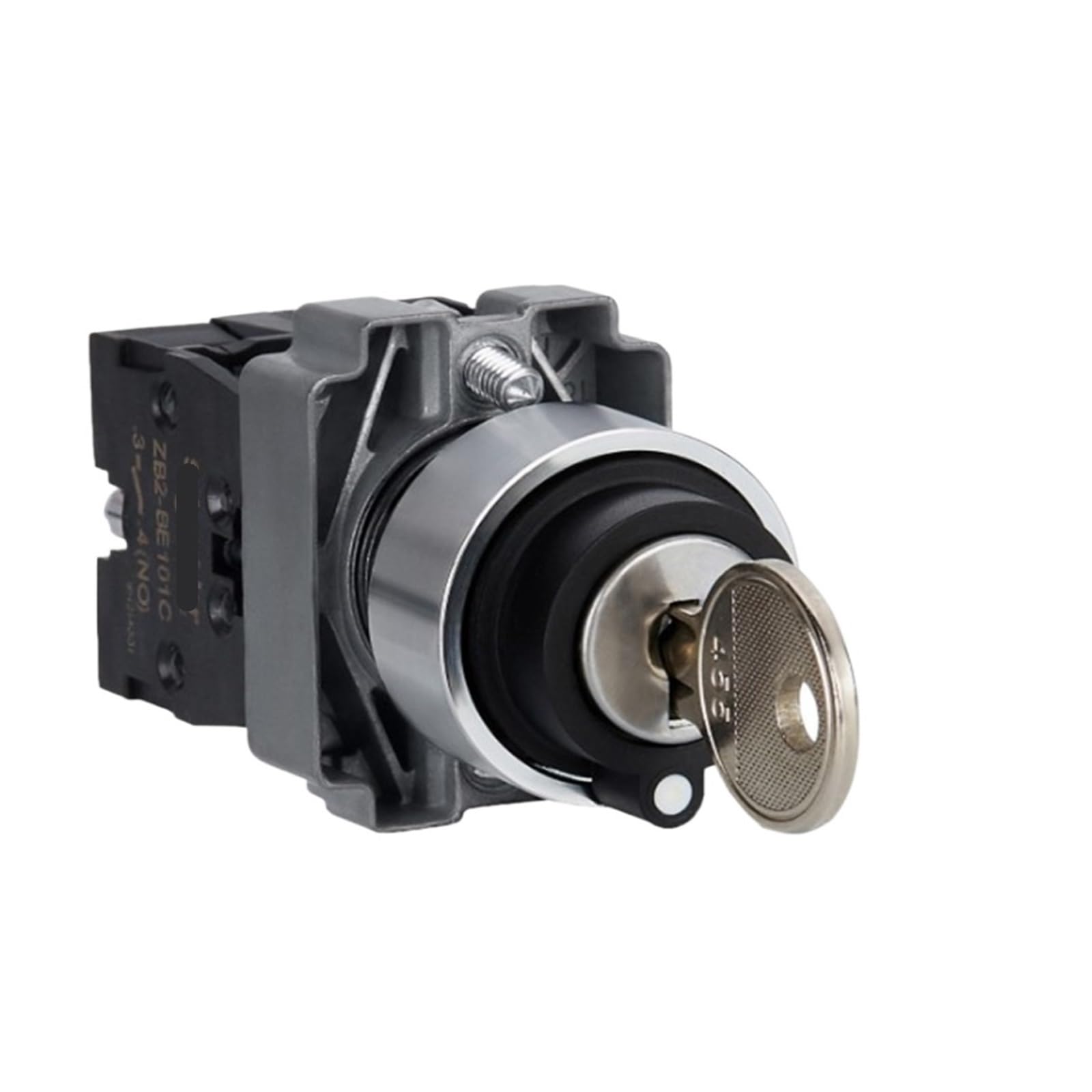 Commutateur de sélection à clé XB2BG61C 1NO bouton rotatif de commande