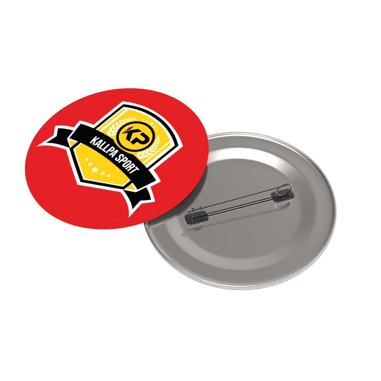 Chapas personalizadas con tu logo y texto. Para bodas, eventos, empresas, comuniones, despedidas de soltero, regalo original. 59mm. Pin con enganche trasero. Merchandising.