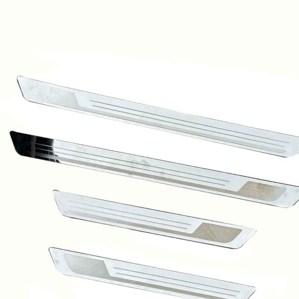 KCDRVUP Car Door Sill Protectors for Hyundai ix 35 LM/iX 20 JC ix35 ix20 2010-2019, Entry Guard Trim, Anti-Scratch Door Edge Stickers,normal-Silver