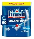 Finish 60 Tablets Powerball Quantum Dishwasher Tablets | Powerful Cleaning for Tough Food Stains Grease & Dried-On Residue | Deep Cleaning & Sparkling Shine (Regular | Compatible with All Machines) gallery image