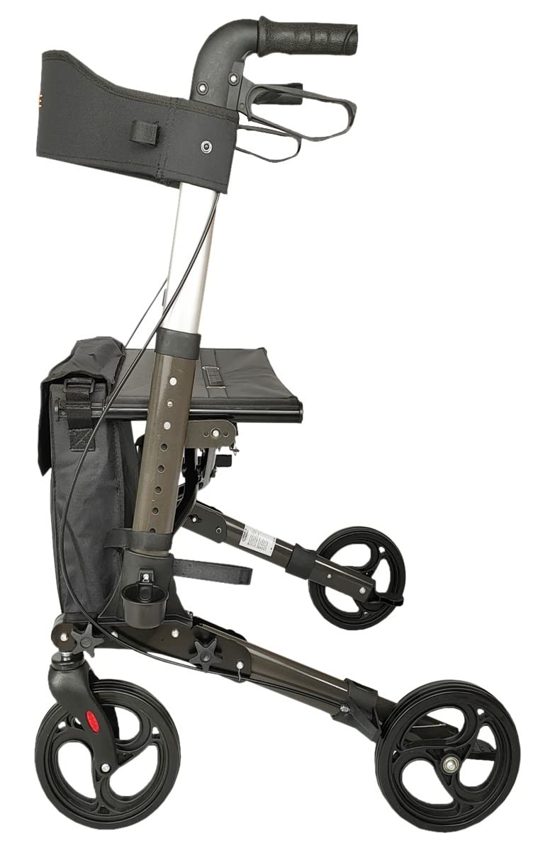 Endurance - Rollator da Esterno in Alluminio Pieghevole Super Leggero