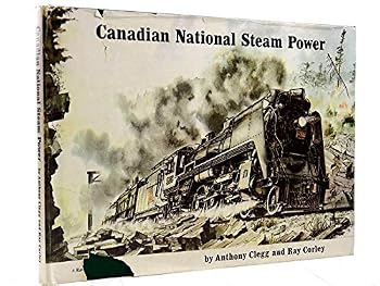 Hardcover Canadian National Steam Power Book