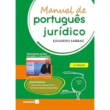 Capa do livro Manual de Português Jurídico - 11ª edição 2023