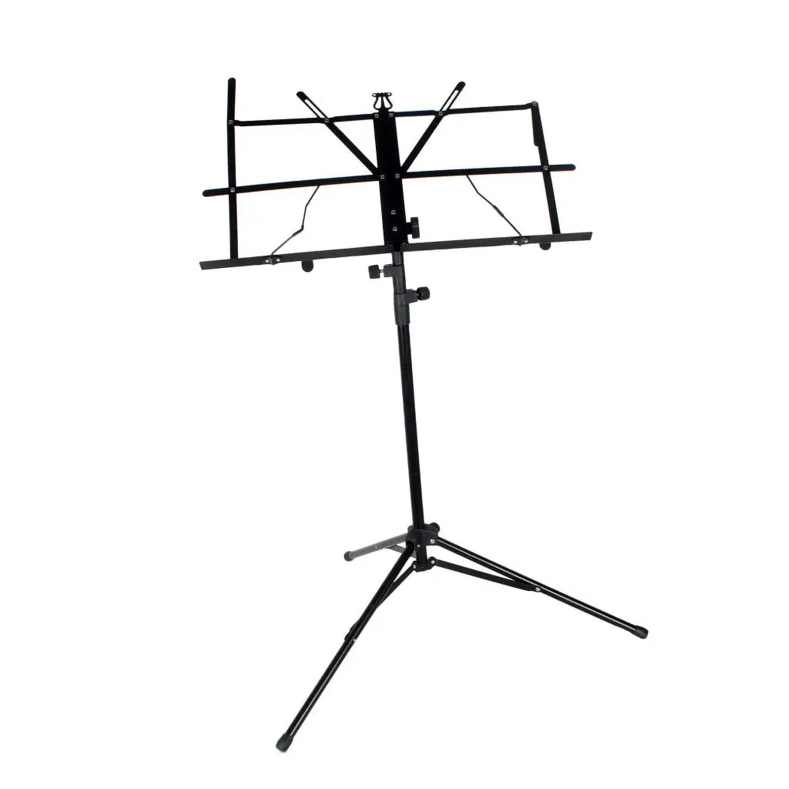 Atril musica partituras Atril for partituras plegable profesional de alta resistencia con soporte clip(Black)