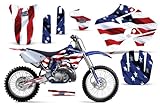 AMR Racing Stars & Stripes-AMRRACING MX Graphics Decal kit fits Yamaha YZ 125/250...