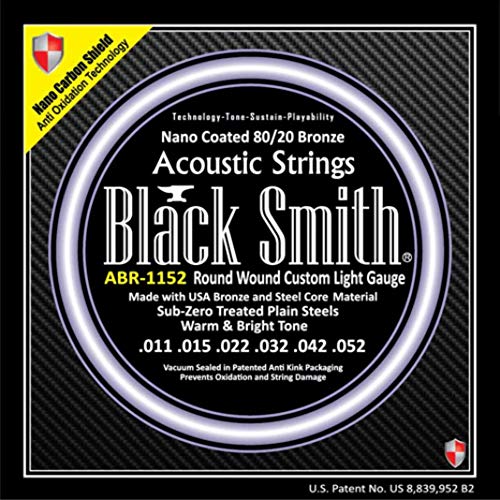 Black Smith AOT-BR1254 – Jeu Cordes acoustiques br AOT 12-54 - Les Beatles, Paul McCartney, John Lennon, RIngo Starr, George Harrison Black Smith AOT-BR1254 - Jeu Cordes acoustiques br AOT 12-54 – Image 3