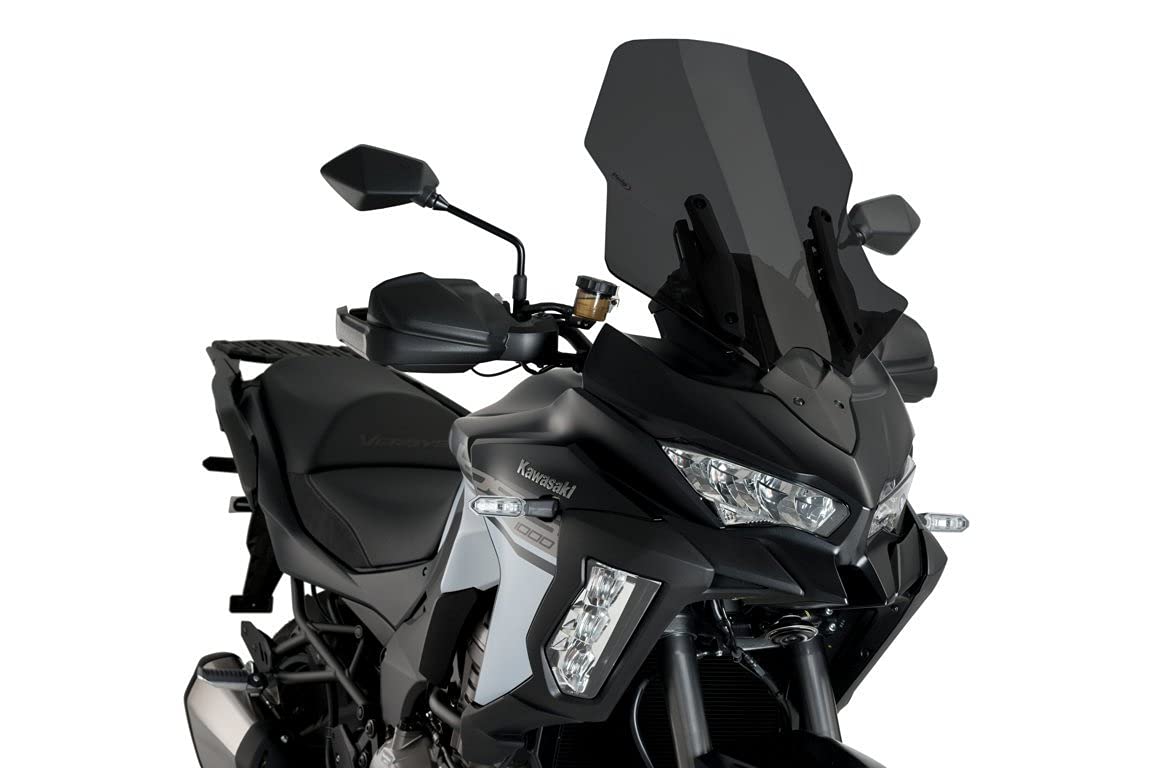 Puig Dark Smoke 3640F - Touring Screen For Kawasaki Versys 1000 S 2021-2024