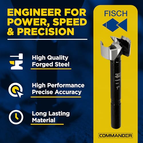 Fisch Black Shark Forstner Bit Set