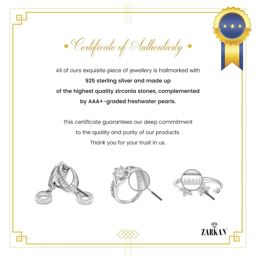 Image of Zarkan Jewellery 925 Silver Hallmark Silver Gold Plated Camellia Flower Necklace