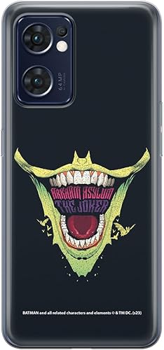ERT GROUP Funda de TPU para Oppo Reno 7 5G, original y oficial, diseño de DC Joker 031, perfectamente adaptado a la forma del teléfono móvil, funda