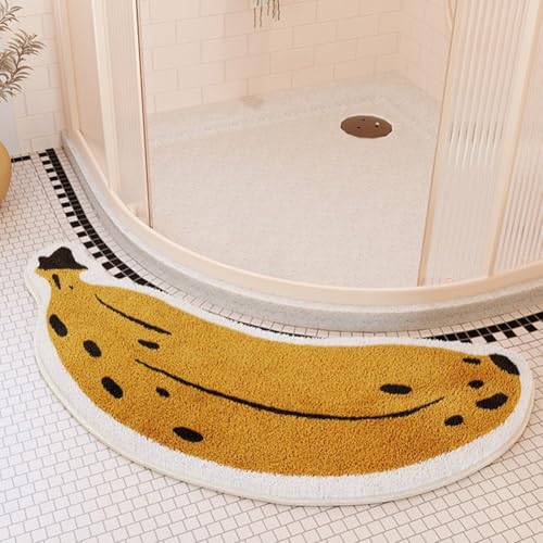 Tapis de bain banane doux pour une sensation de bien-être - 7