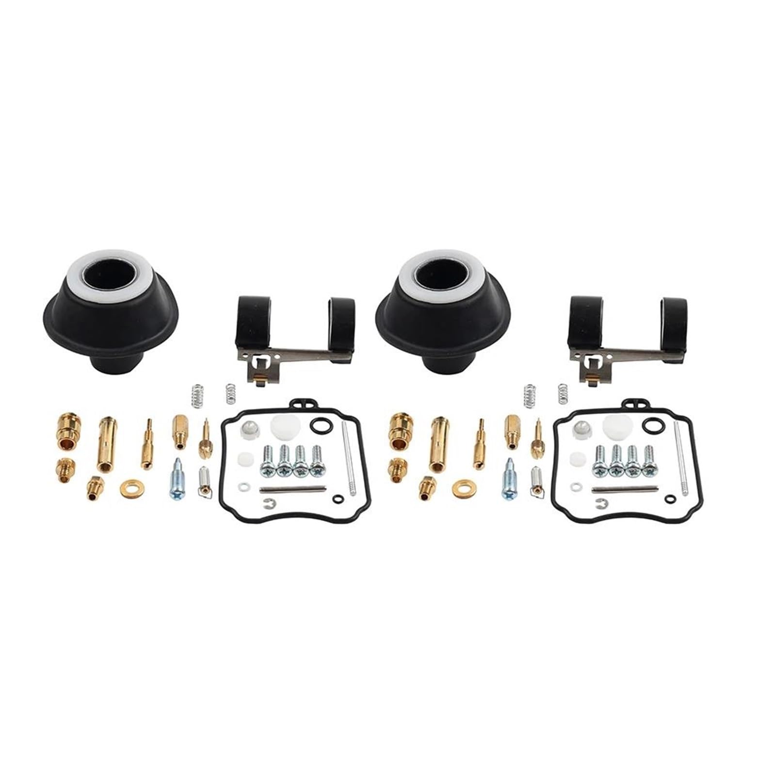 Ajuste De Carburador Kit De Reparación Carburador Motocicleta para V Star 650 XVS650 (1998-2016): Émbolo, Flotador, Juntas Y Anillos Tóricos Kit Reemplazo
