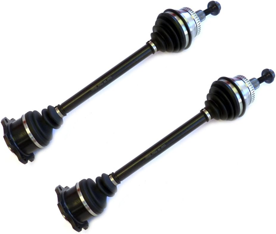 DTA VW72807252A front Left Right CV Axles Compatible With Audi A6 1999-2001; Compatible With Audi A6 Quatrro 2.7L, 2.8L, 3.0L Automatic Transmission Only 1998-2004; NOT For 4.2L