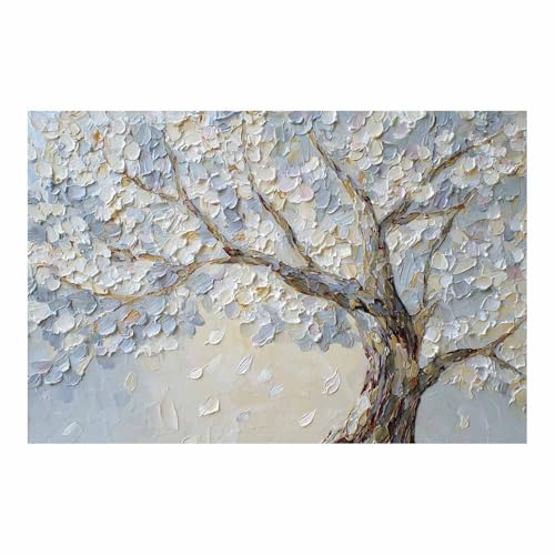 Toile Arbre de Vie XENIOU 80x120cm poster mural multicolore sans cadre pour salon