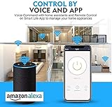 Smart Plug Amysen - A Certified Compatible with Alexa, Echo & Google Home – Only WiFi 2.4G (4- Pack)