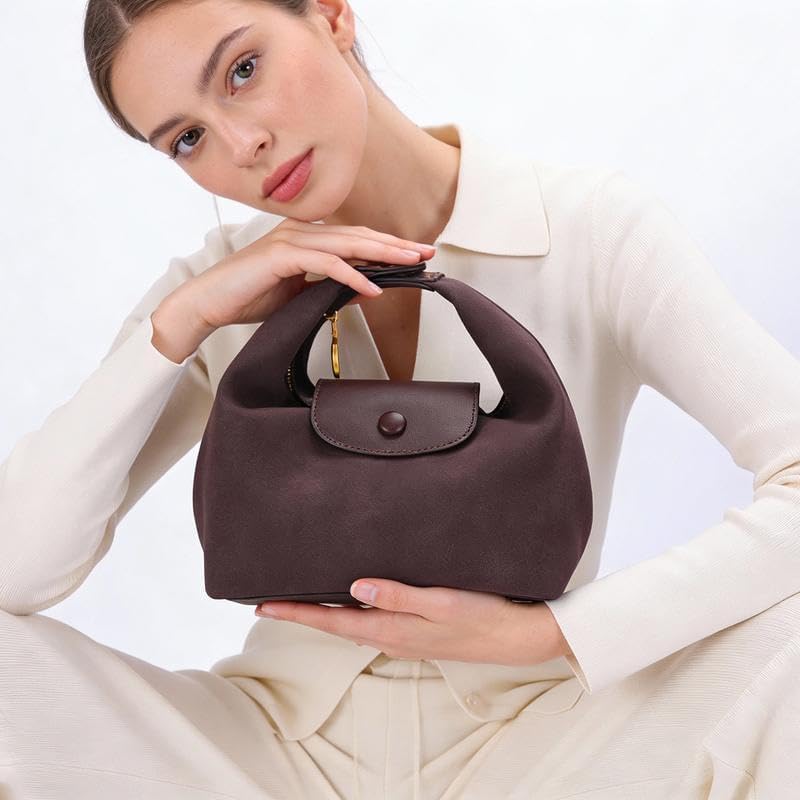 Women's Soft Frosted Shoulder Bag with 2 Removable Straps Multiple Carrying Options Crossbody Bag in Stylish Colors