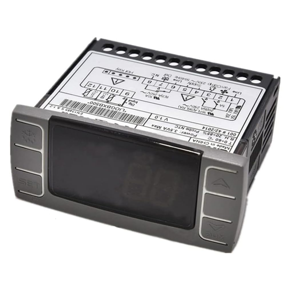 XR06CX-5R0C1 Contrôleur de thermostat numérique,ventilateur de dégivrage du compresseur 230v / 50-60hz avec entrées de sondes pour unités de réfrigération ventilées à moyenne et basse température