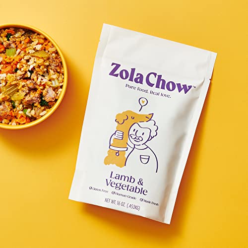 ZolaChow Fresh Organic Pet Food-Lamb Recipe