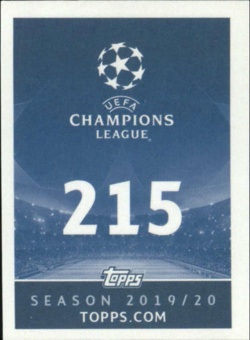 2019-20 Topps UEFA Champions League Sticker Soccer #215 Cristiano Ronaldo Juventus FOIL Official Trading Stickers (smaller than regular card, paper thin) Stock Photo Shown, Centering varies, straight from pack