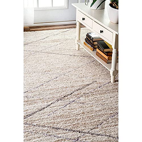 Image of Carpet for Living Room Bedroom Super Soft Anti Skid Hand Made Carpet Size 12X12 Feet Round