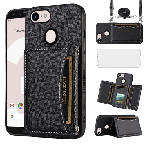 Étui de téléphone pour Google Pixel 3 avec porte-cartes pour vos déplacements