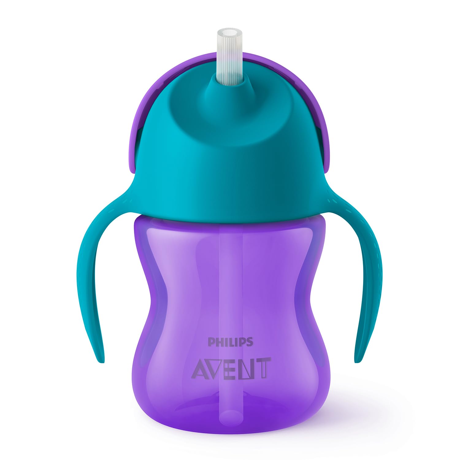 Philips Avent Sipper Bottle for Kids | No.1 Brand Recommended by Moms Worldwide | Leak Proof Design | Easy Grip with Silicone Handle | 9m+ | 200ml | Packof1 |(Blue/Purple)|SCF796/00-picture-29