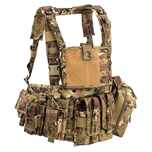  Defcon 5 Jacket Recon Chest Rig Multiruolo RC906 Vest (Vegetato Italiano)