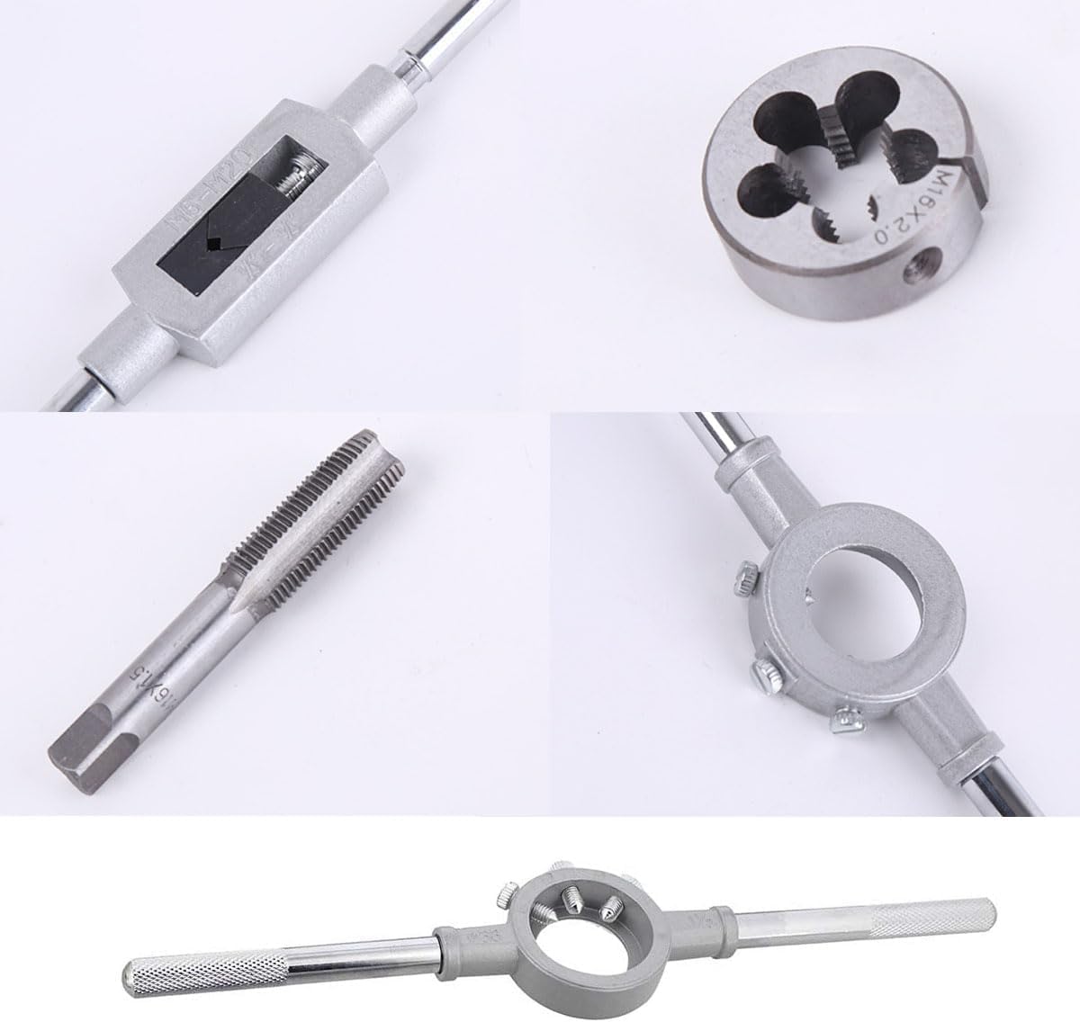 Amazon | タップダイスセット 110点セット プロタングステン鋼タップと