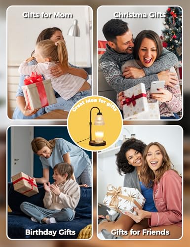 42% Off Candle Warmer Lamp with Timer & Dimmer - Perfect Gift